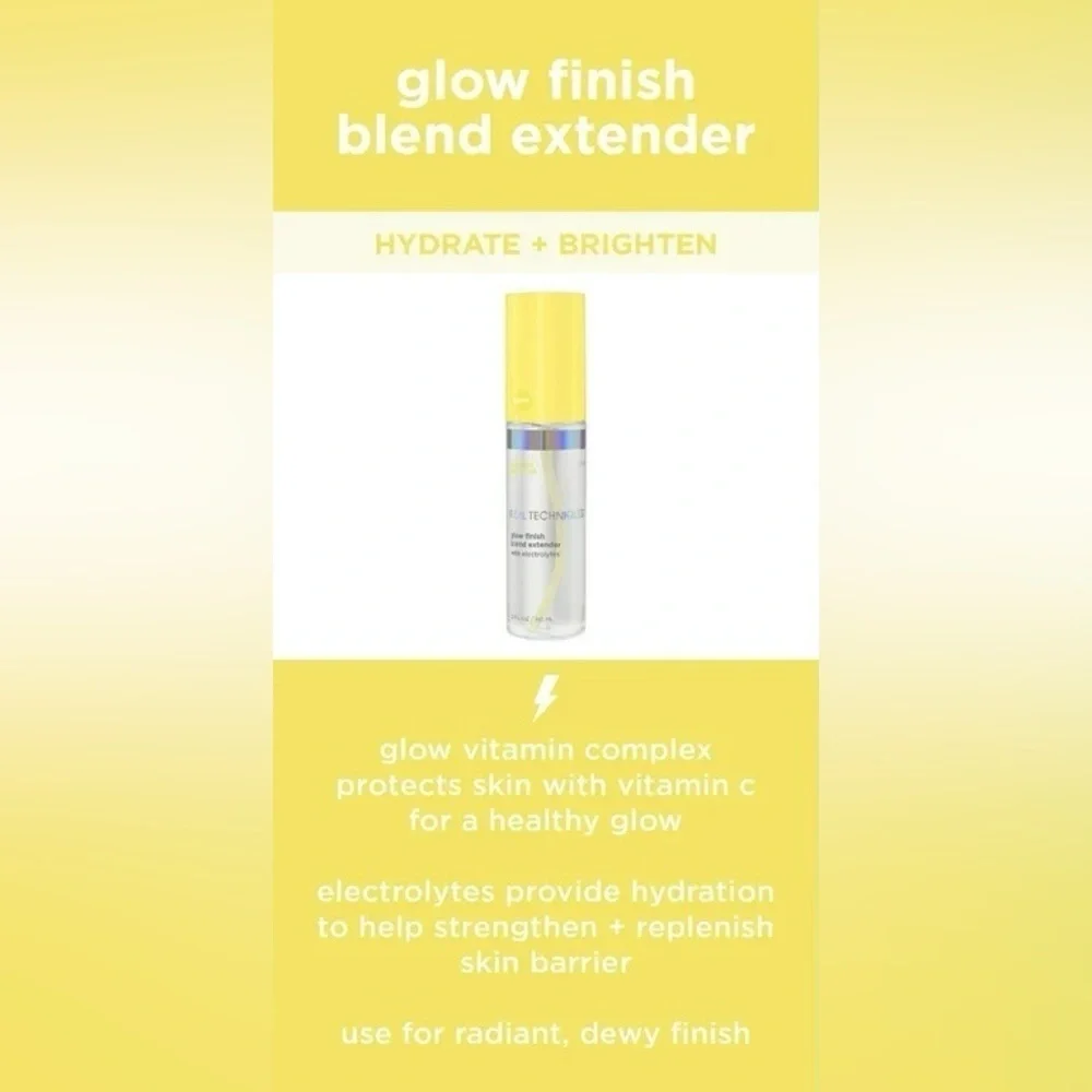 NWT 2 Bottles of Real Techniques Glow Finish Blend Extender